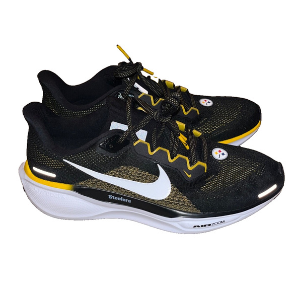Pittsburgh Steelers Team Issued Nike Air Pegasus 41 Run in Style Sz 9.5 - Picture 5 of 16